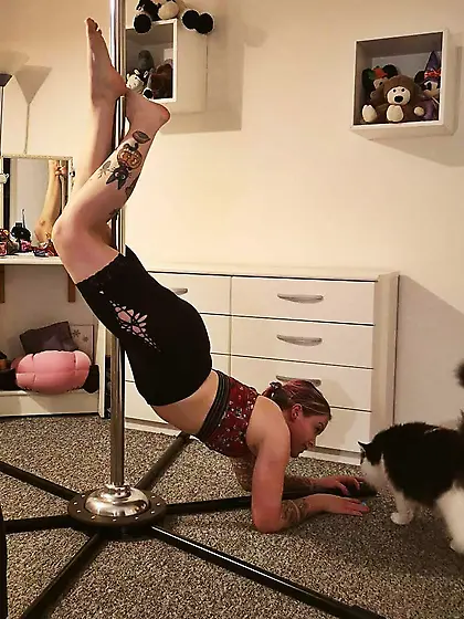 Catherine Pole Dance