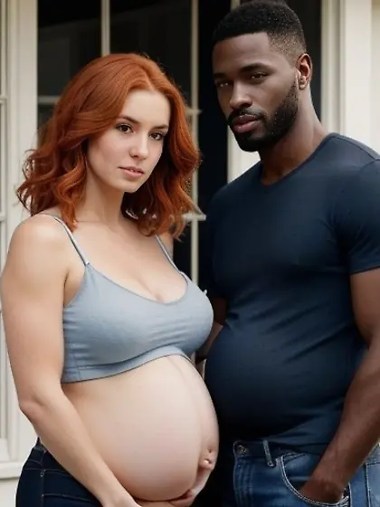 Black Baby on the way - AI