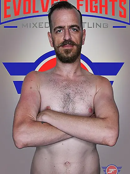 Punkish blonde intense banging