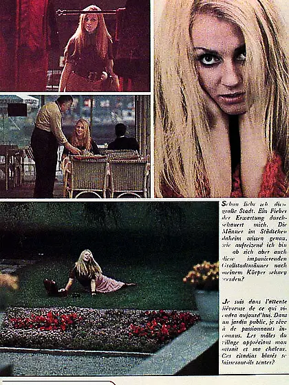 Seventies girls covered huge