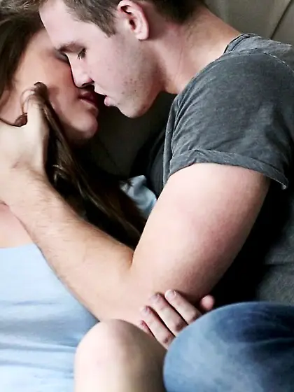 Slim chick couple orgasms