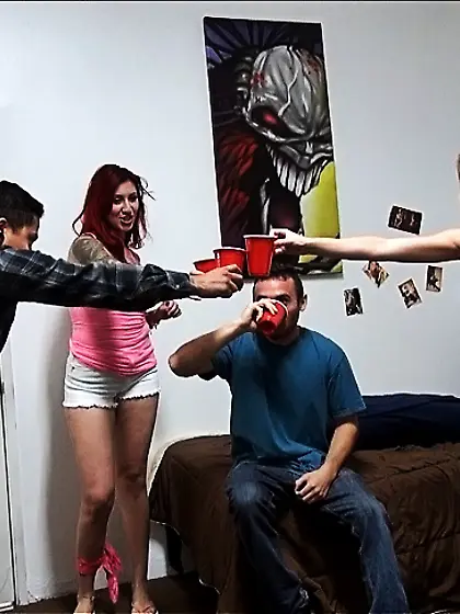 Relaxed cum wanting girls