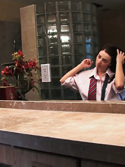 Caucasian shaved pussy fuck