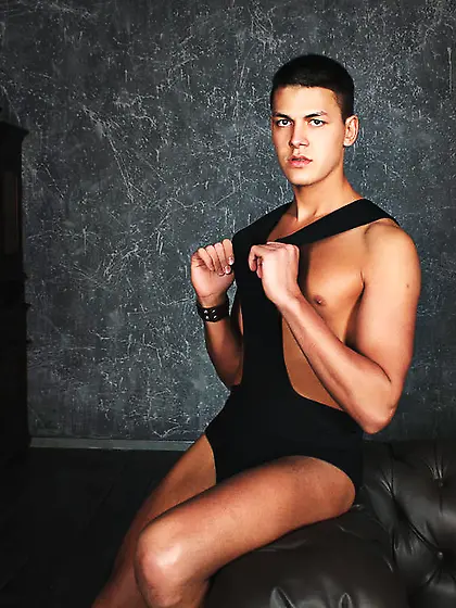 White young gay artyhot