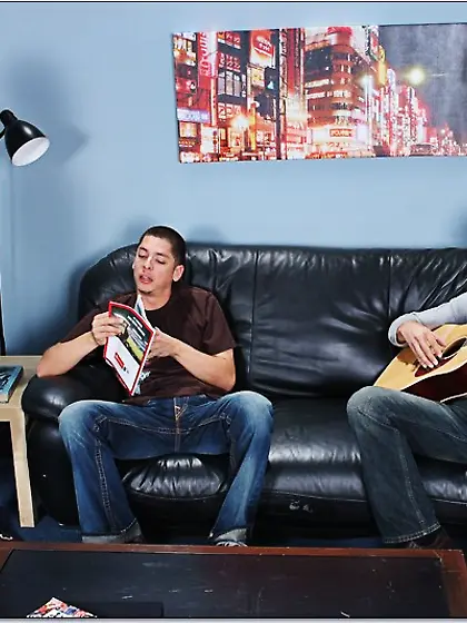 Horny beautiful threesome