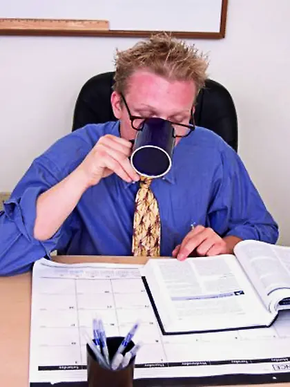 Admirable blonde wearing red