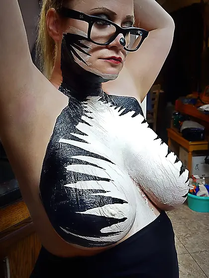 Halloween Body Paint Teaser! (non-nude)