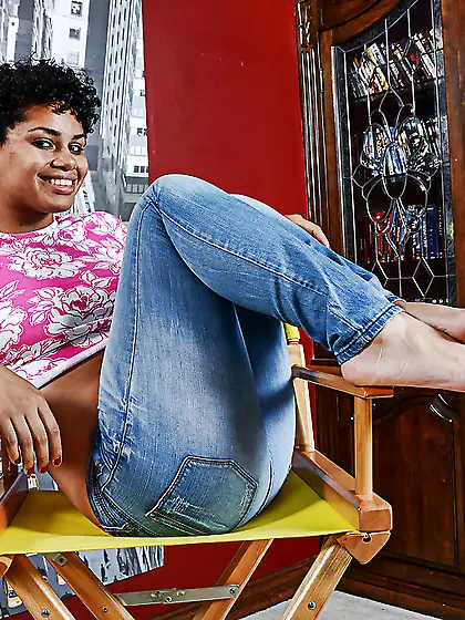 American beautiful ebony booty