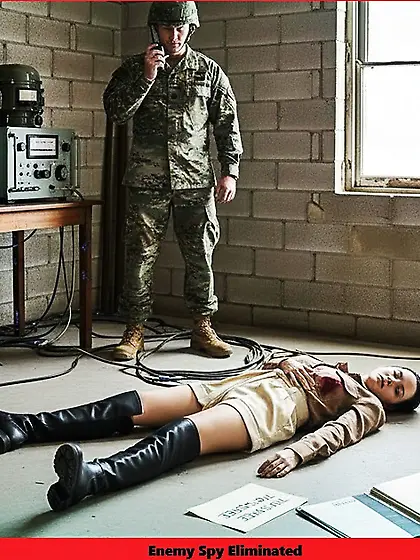 Enemy Spy Eliminated