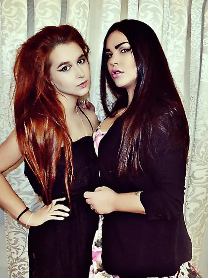 Teen brown hair nice