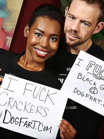 Warning: You're about to watch a black newcomer get the fucking