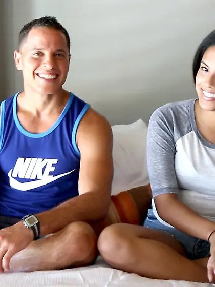 Adorable latina dived sensual