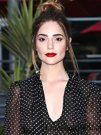 Janet Montgomery Braless In A See Through Dress In Hollywood