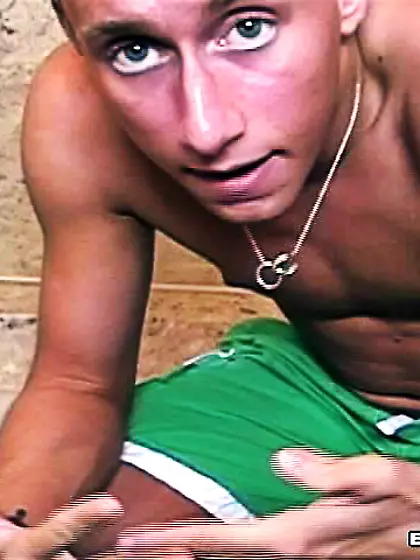 Hot dick jerking action