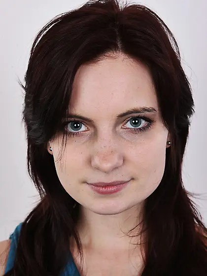 Sweet young brunet velvet