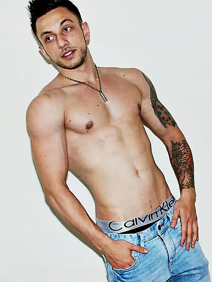 White gay MateoMathias like to smoking and...