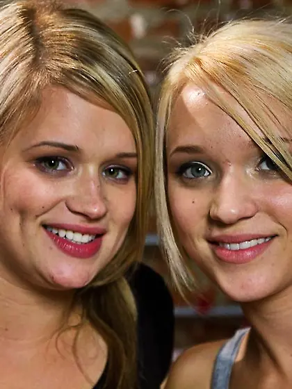 Blonde lesbian sluts testing