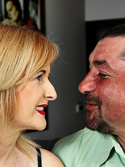 Busty hungarian mature