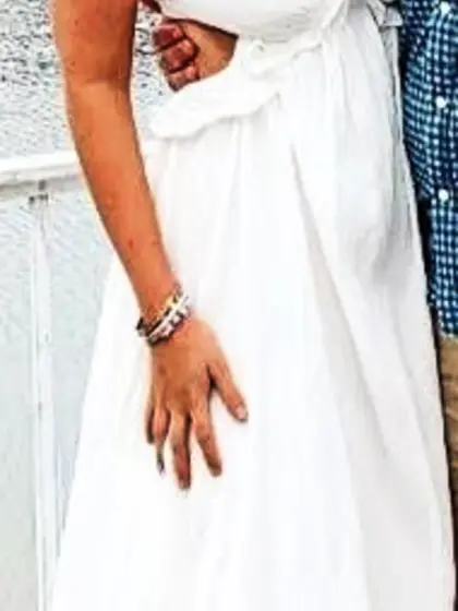 Nurse Liz’s big tits swaying at FF (non nude)