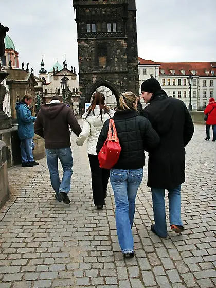 Two lucky guys fuck hot euro chicks Lucie Theodorova and Daria G