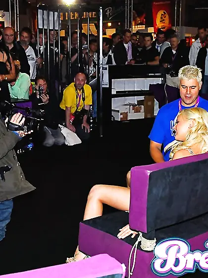 American tit blonde lesbian