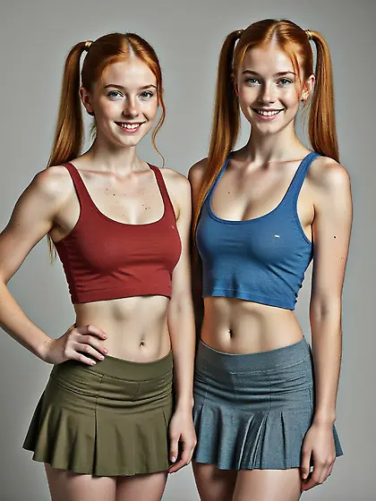 Redhead twins