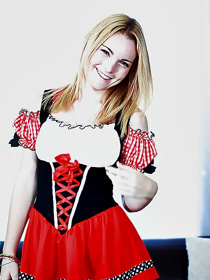 American hot blonde teen amateur