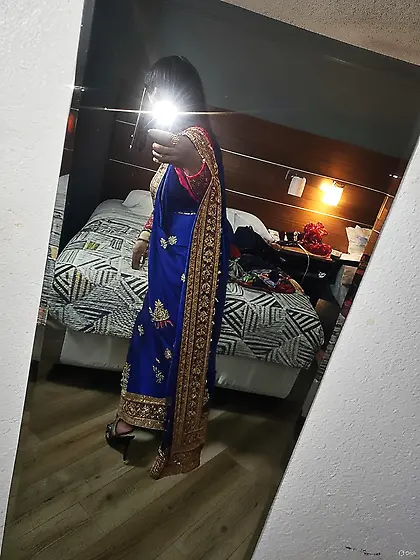 Indian in Sari