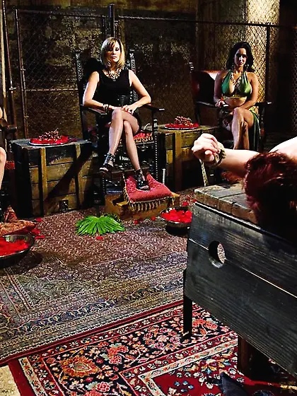 Outgoing adults engage erotic