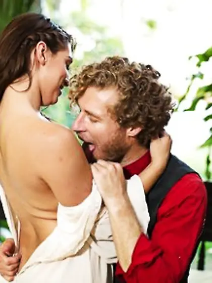 Sweet young hussy enjoys pussyfuck and anal sex with tireless st