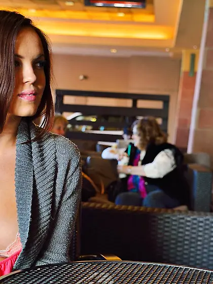 Playful bimbo Addison FTV is uncovering her fantastic big boobs