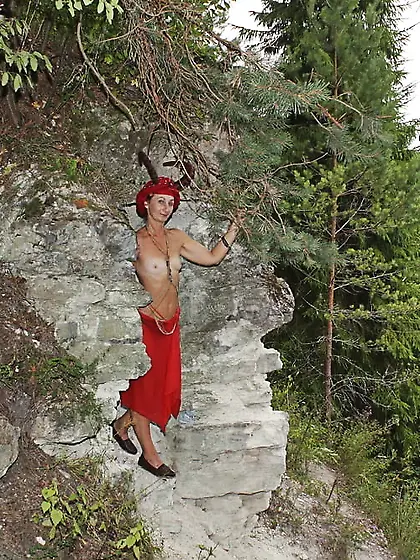 Forest Satyr on the Rock