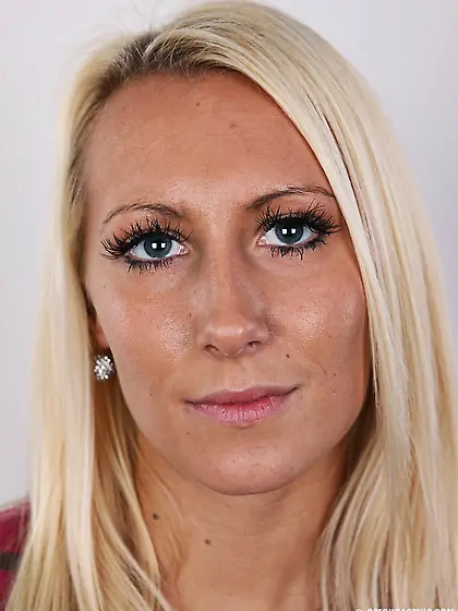 Blonde hottie with a belly ring is ready...