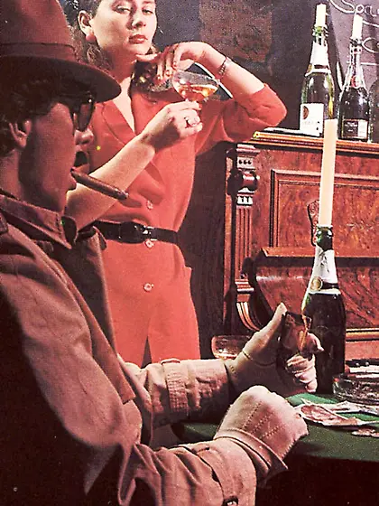 Seventies mobster ladies wild