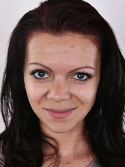 Hot love has fun getting naked for friend showing off saggy boob