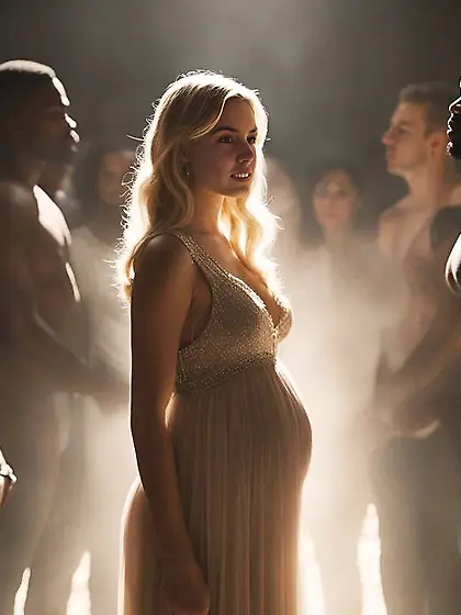 Black Baby on the way - AI