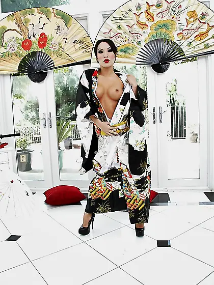 Gorgeous adorable asian