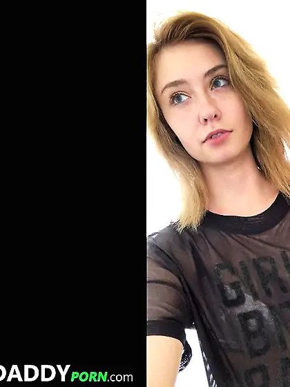 Nasty blonde slut is ready for a wild ride