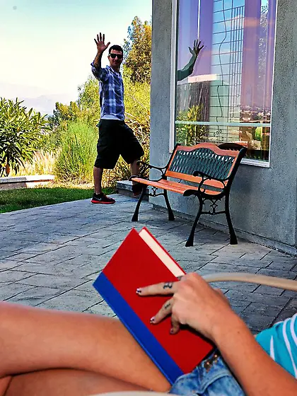 Hardcore teen star Kiera Winters enjosy some oral sex with her m