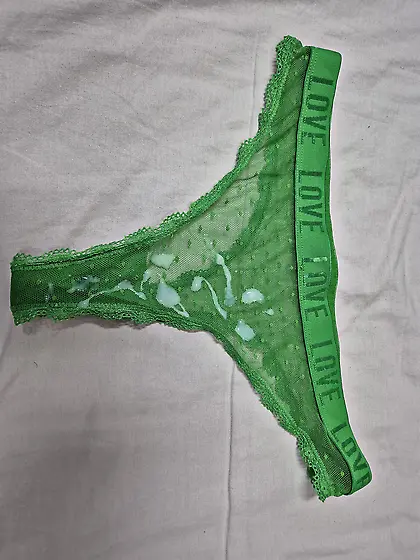 Cum again on sister in laws dirty panties