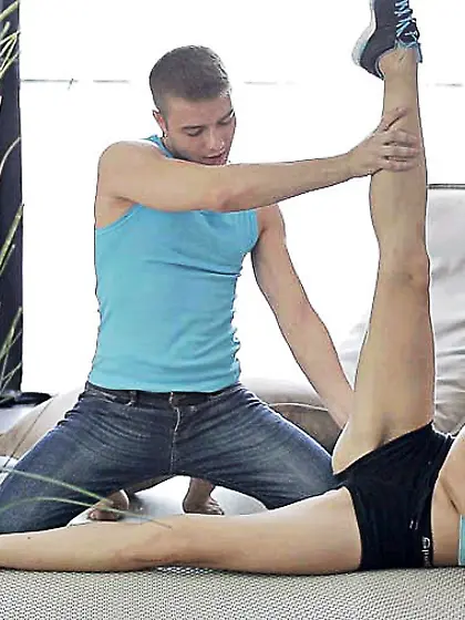 Turned on brunette babe Anita Sparkle gets her tight ass hole st