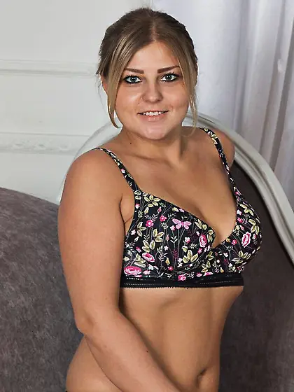 Straight teen striptease