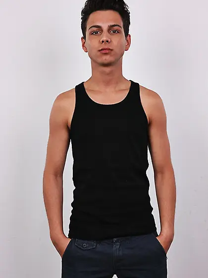 Young shy gay in his first wild anal fuck