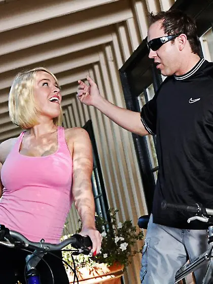 Hot big tit blonde model Krissy Lynn is ready for hardcore pussy