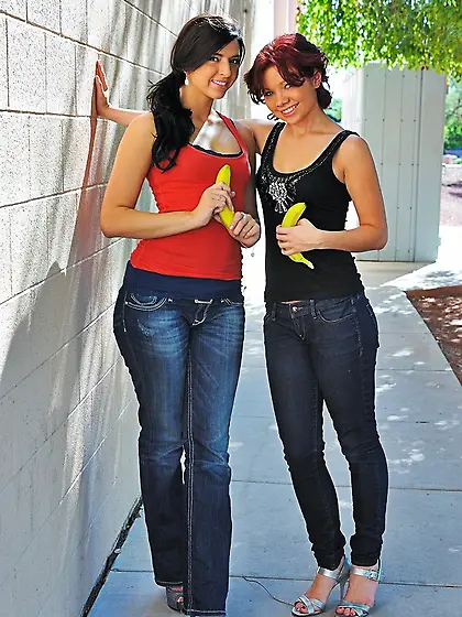 Blue eyed mature lesbian