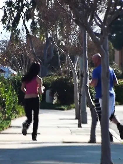 Busty hot chick rimmed