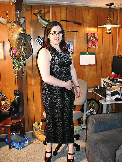 Slave Sara-S1-SnakeskinDress