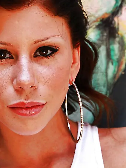 American stripping big tit redhead