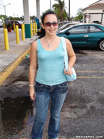 Legal brunette