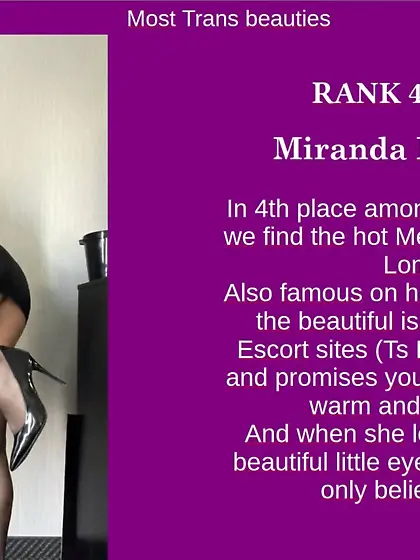 4th Pornstar amateur category : Miranda LOMBARDO